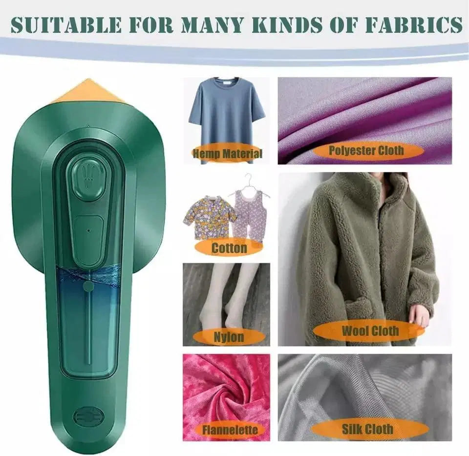 Portable Iron Travel Steamer for Clothes Mini Handheld Press Support Dry And Wet Ironing Small Size Irons Suitable for Outing &amp; Home